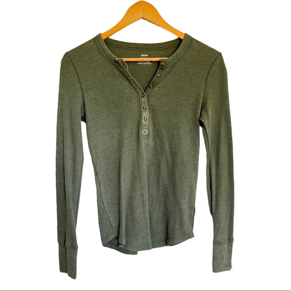 aerie Tops - Aerie Thermal Long Sleeve Top